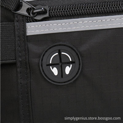 waterproof RFID blocking flip running belt waist bag